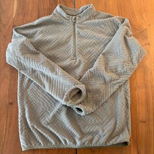 Lululemon Textured Fleece Hiking Half Zip